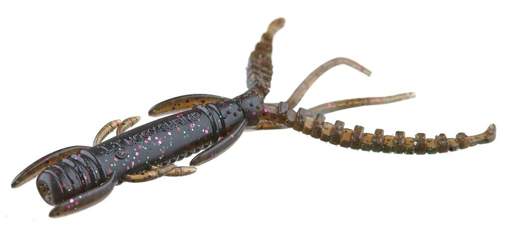 Виброхвосты съедобные Lucky John Pro Series HOGY SHRIMP 3.5" (89мм/5шт)
