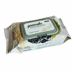 Medi Flower Tissue Cleansing Granola Facial Deep Салфетки для очищения со злаками, 400 гр (100 шт)