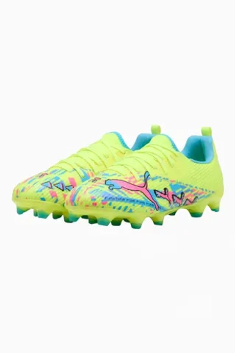 Бутсы Puma Ultra Nitro 7 Match FG/AG Junior - зеленый
