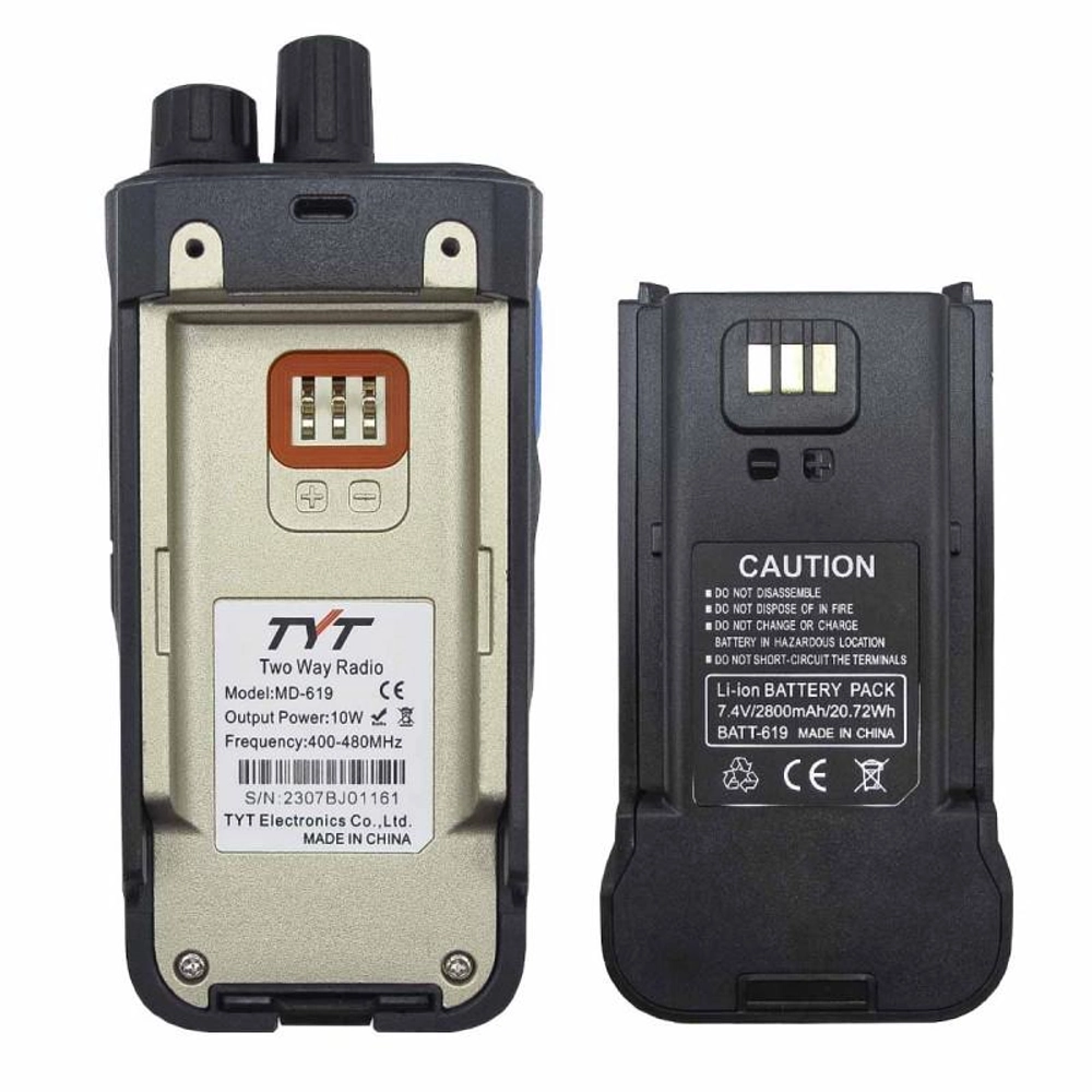Радиостанция TYT MD-619 10W UHF