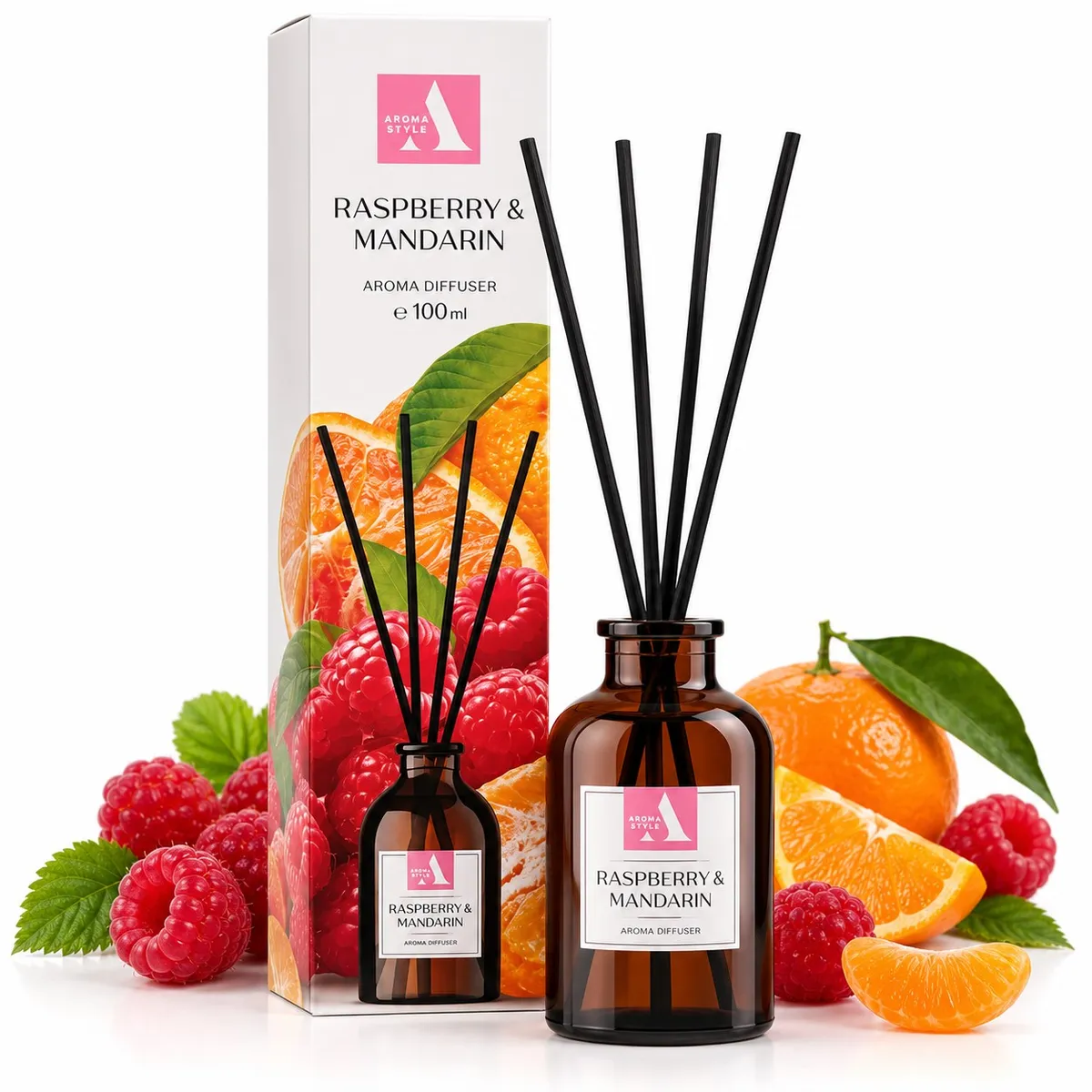 Aroma Style ароматический диффузор Raspberry & Mandarin 100 мл — фото 7