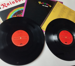 Винтажная виниловая пластинка LP Rainbow On Stage (Japan 1977) (No Obi) Man On The Silver Mountain