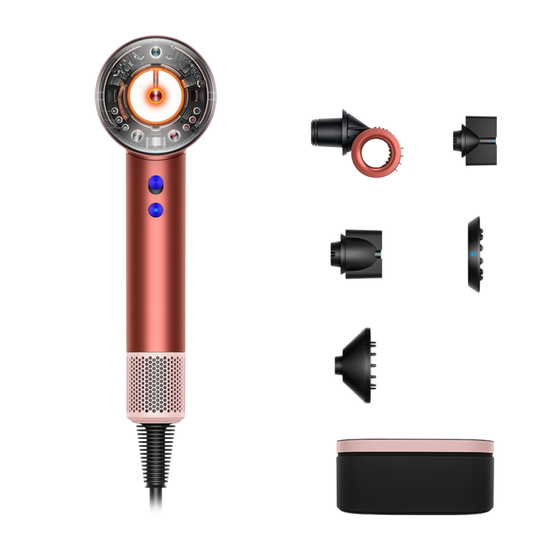 Фен Dyson Supersonic Nural HD16, клубнично-бронзовый/розовый румянец (Strawberry Bronze/Blush Pink) EU