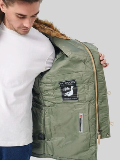 Куртка мужская зимняя Denali Husky Military (с.зеленая - supporo)