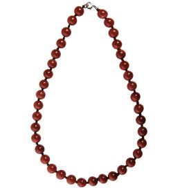 ЯЛ-19-01/5 Бусы «Коричневый агат» (10 мм)