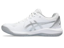 Женские кросовки для Padel Asics Gel-Dedicate 8 Padel - white/pure silver