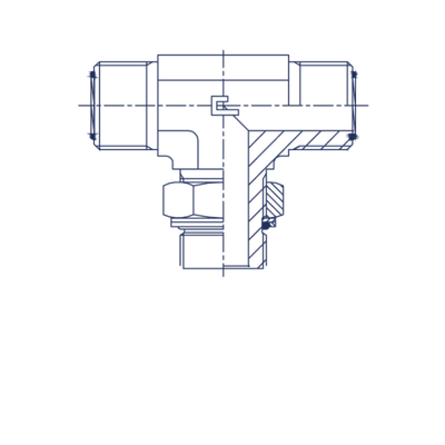 Штуцер FRTA D06 ORFS 9/16 - BSP 3/8