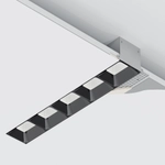 Donolux Led св-к встраиваемый, 10W, 193х74, 8мм, H39, 8мм, 900Lm, 30х75°, 3000К, Ra80, IP20, UGR16, ко