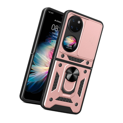 Чехол с кольцом Bumper Case для Huawei P50 Pocket