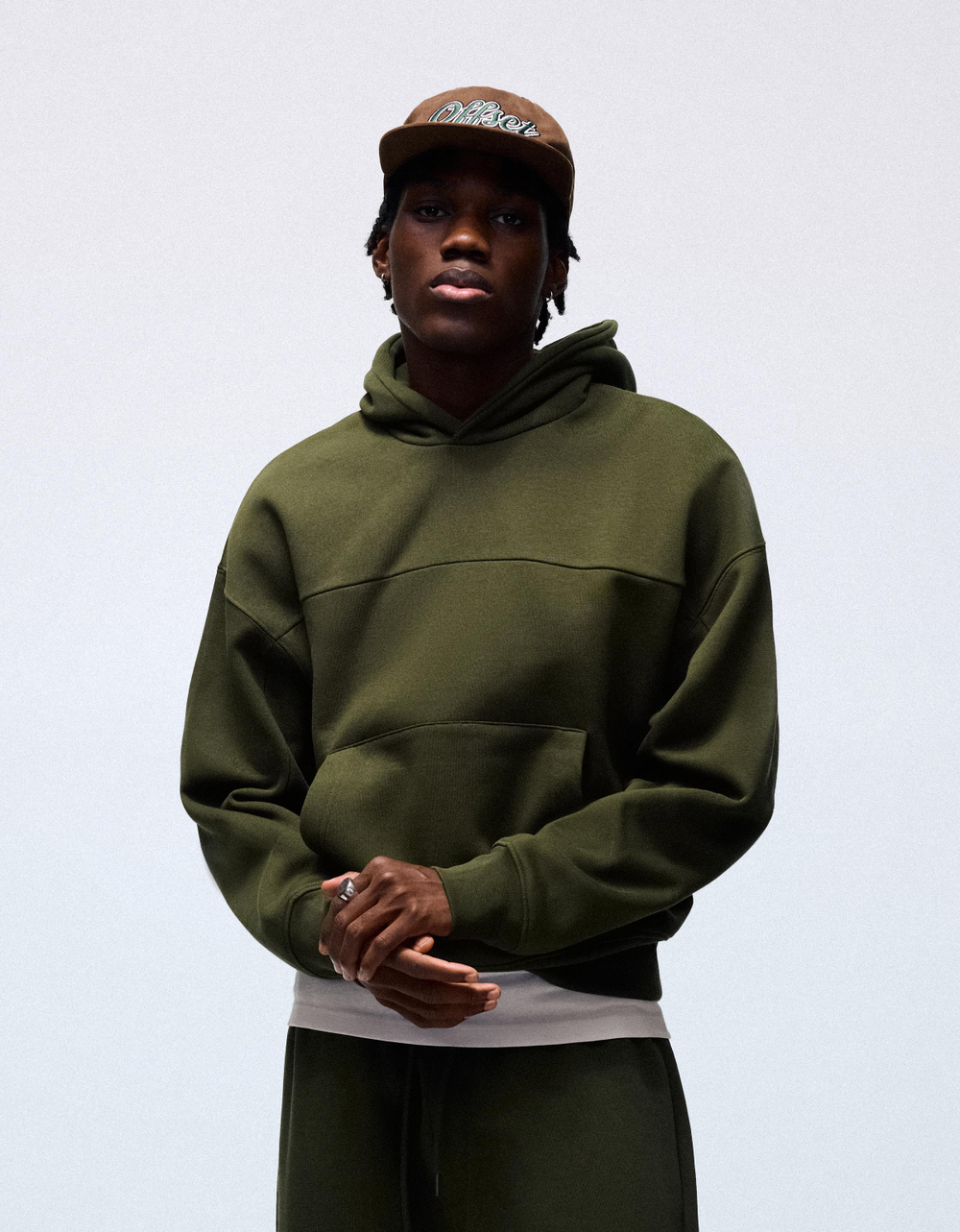 Мужское худи - BERSHKA
