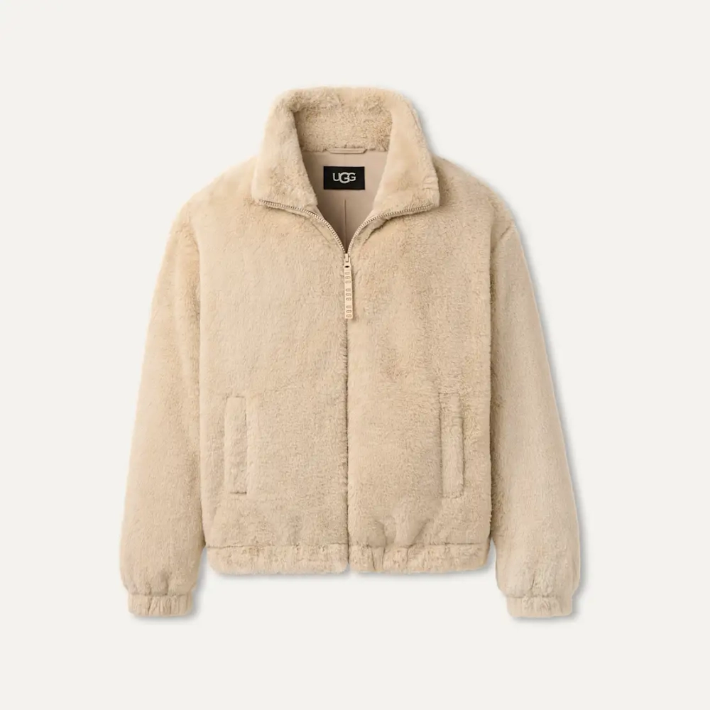 UGG Куртка из искусственного меха Tash, бежевый