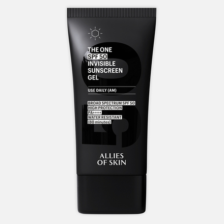 СОЮЗНИКИ КОЖИ Невидимый солнцезащитный гель SPF 50 / ALLIES OF SKIN The One SPF 50 Invisible Sunscreen Gel, 20 мл