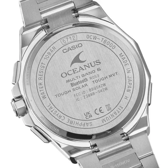 Мужские часы Casio OCEANUS OCW-T6000-1A