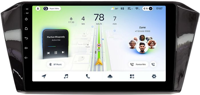 Магнитола для Volkswagen Passat B8 2015+ (без штатного усилителя) - Teyes CC4L монитор 10.1" IPS, Android 14, Быстрая, Snapdragon 662, CarPlay, 4G SIM-слот