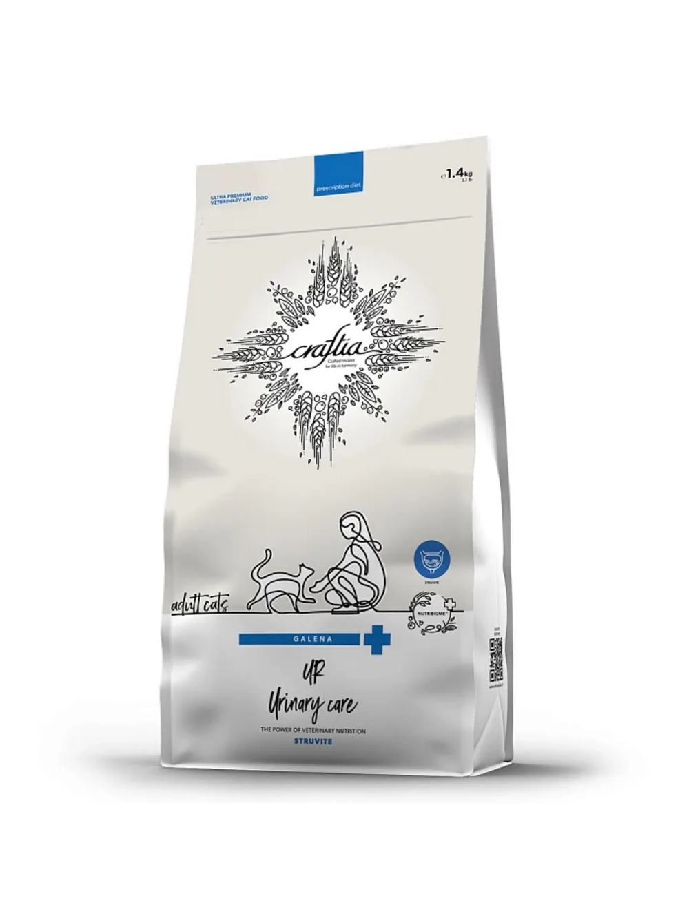URINARY CARE для кошек растворение струвитных камней 4,5кг