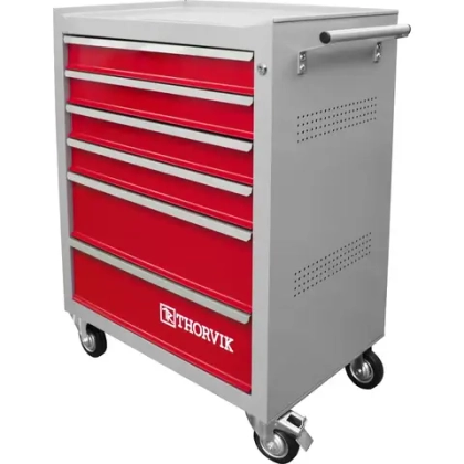 Тележка инструментальная 6-полочная THORVIK TT6GR-R