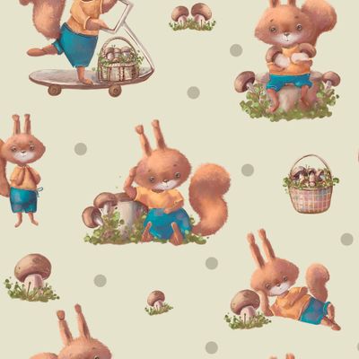 Милая белочка