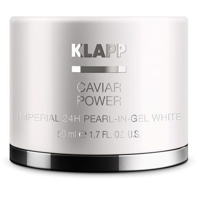 KLAPP Cosmetics Крем жемчужное желе 24 часа 50 мл. | CAVIAR POWER IMPERIAL WHITE 24H PEARL-IN-GEL