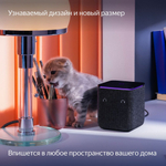 Умная колонка ЯНДЕКС Станция Миди 24Вт, с Алисой на YaGPT, черный