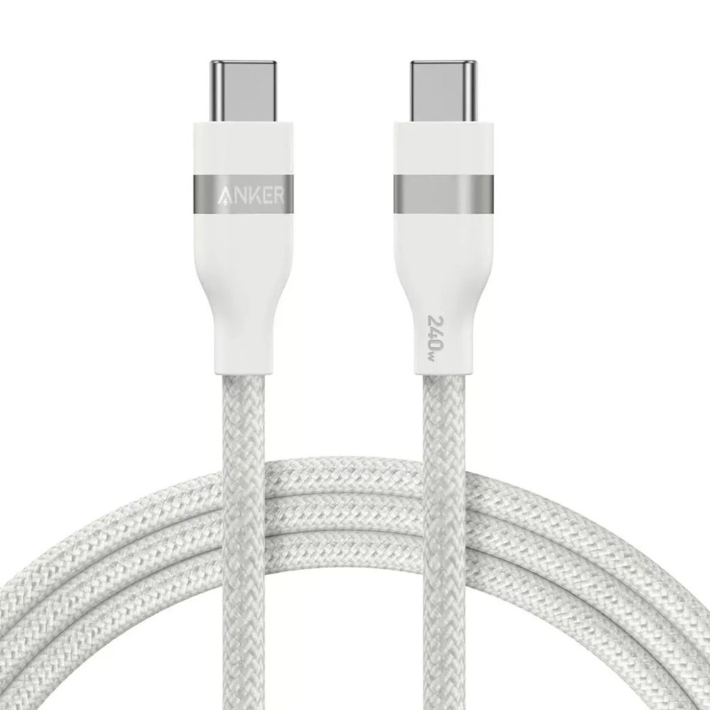 Usb Кабель-зарядка Type-C на Type-C Anker  (A82E2621) 240W 0.9м белый