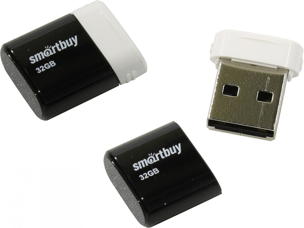 Флеш-накопитель 32 Gb Smartbuy Lara Black