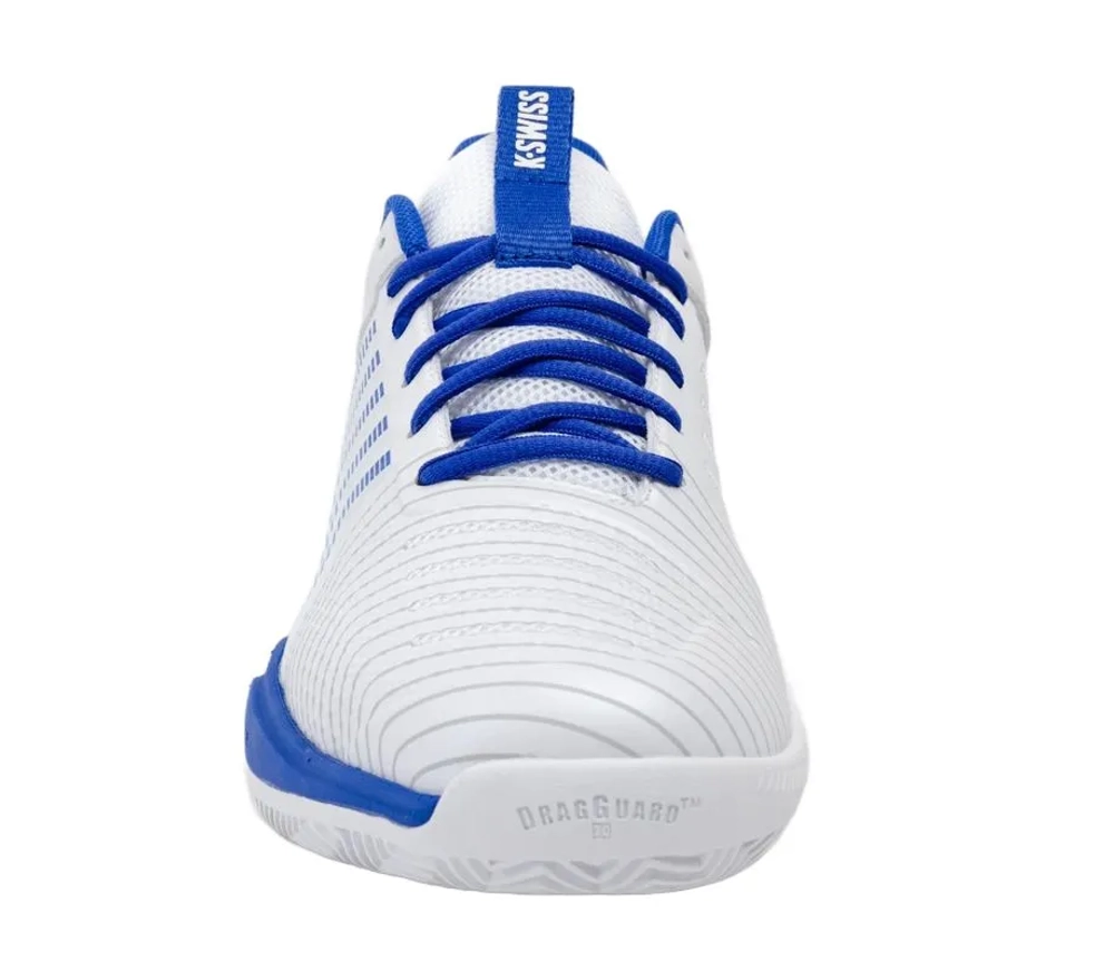 Женские теннисные кроссовки K-Swiss Ultrashot Light Clay - white/dazzling blue/baltic sea