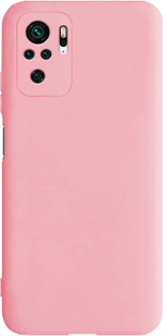 Мягкий Soft Touch чехол из силикона для XIAOMI REDMI NOTE 10 / 10S и POCO M5s с бархатной подкладкой