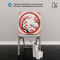 Картина karTTina "Восточная мудрость", 80 см х 40 см