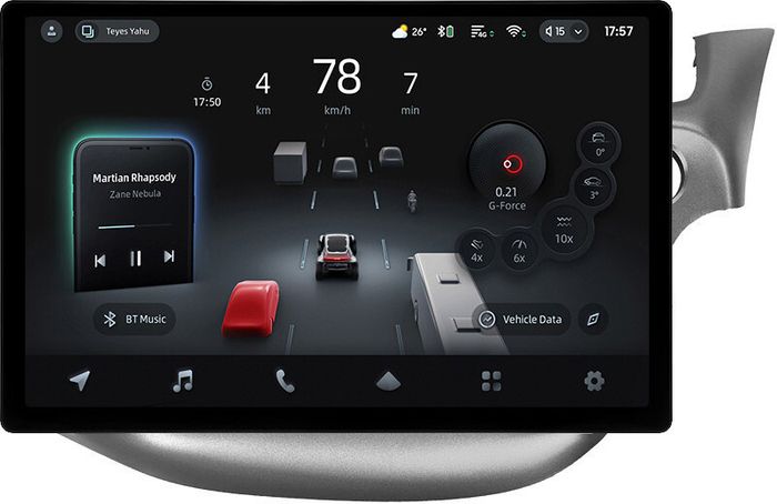 Магнитола для Honda FIT 2 2007-2014 (правый руль), FIT Shuttle - Teyes CC4-PRO монитор 13" 2K QLED на Android 13, Быстрейшая, Snapdragon 778G, ИИ, CarPlay, DSP, 4G SIM-слот