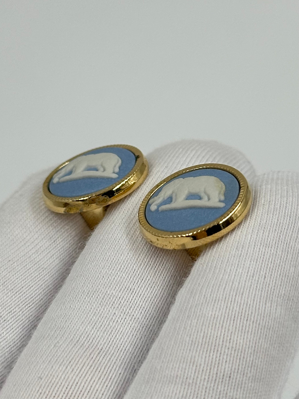 Запонки «Слон» Wedgwood