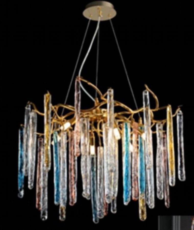 Люстра Glamour Round Copper II
