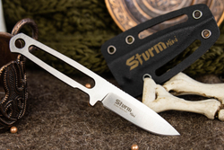 Туристический нож Sturm Mini N690 StoneWash Kydex