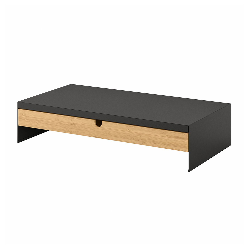 IKEA ELLOVEN  (ИКЕА ЕЛЛОВЕН)  -  Подставка под монитор с ящиком - антрацит