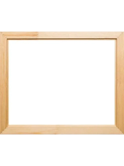 Деревянная рама 39x55 для картин на подрамнике сеч. 40x18