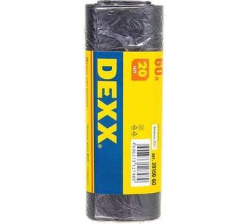 Мешки для мусора DEXX.черные 60л,20шт