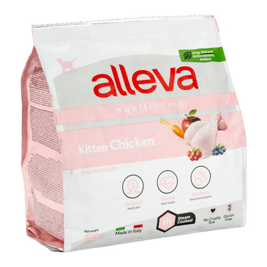 Alleva Equilibrium Kitten Курица для котят 400 г