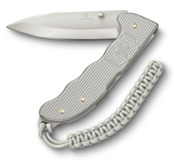 Нож Victorinox Evoke Alox, 136 мм, 4 функции, серебристый
