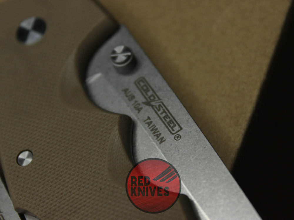 Нож Cold Steel Recon 1 TANTO G10 (V2025) - черная рук., черный клинок
