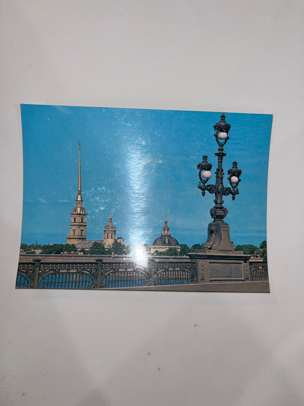 Открытка. Ленинград. Вид на Петропавловскую крепость