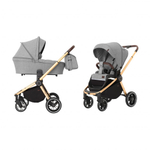 Коляска 2 в 1 Carrello Epica CRL-8510/1 Silver Grey ДИЗАЙН 2022