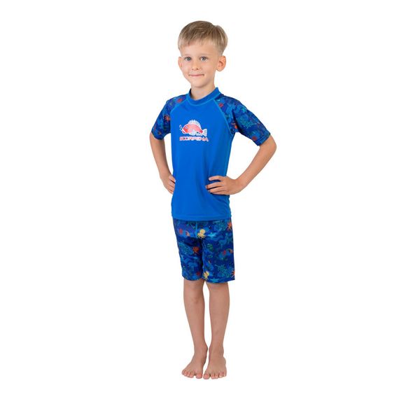 Гидрокомплект пляжный Scorpena KIDS голубой