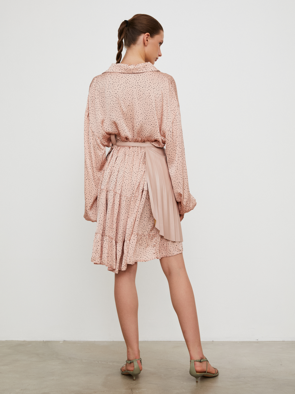 Баска Pleatst Pink