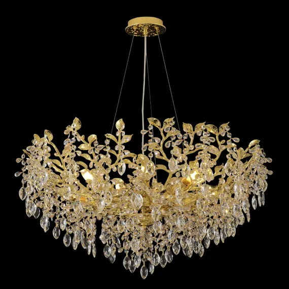 Подвесная люстра Eden EDEN SP10 GOLD Crystal Lux