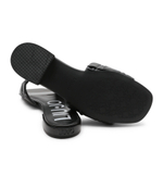 Шлепанцы кожаные astra 35 - slipper Liu Jo - черный(SA3019 EX014)