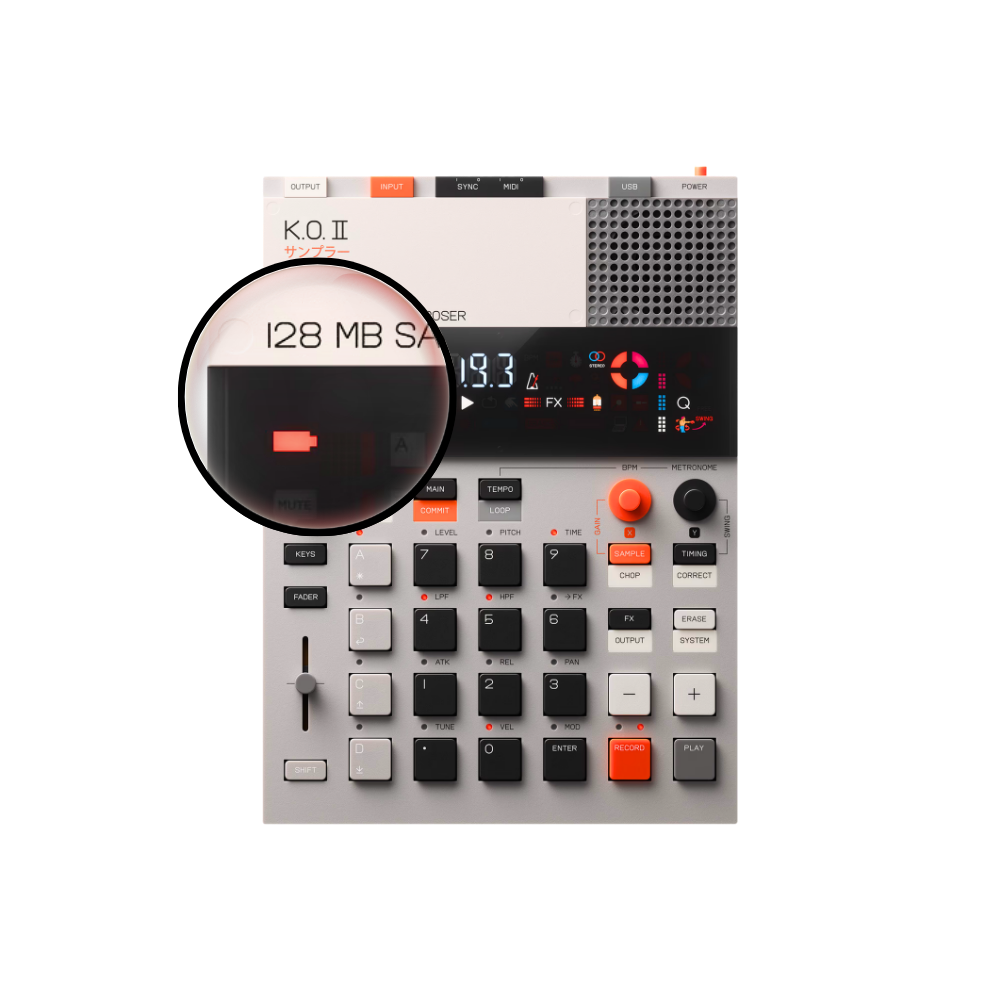 Teenage Engineering EP-133 + EP-2350 FX Mic