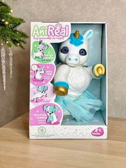 Игрушка мягконабивная 35см АниРеал Единорожка (60151)