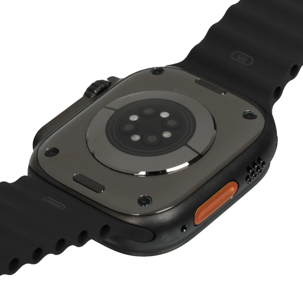 Смарт-часы Apple Watch Ultra 2 49mm титан чёрного цвета, ремешок Ocean чёрного цвета (2024)