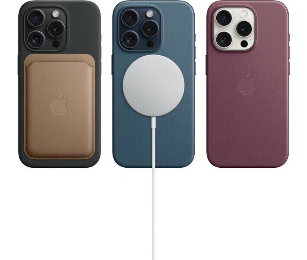Смартфон Apple iPhone 15 Pro 128 ГБ, Dual: nano SIM + eSIM, натуральный титан