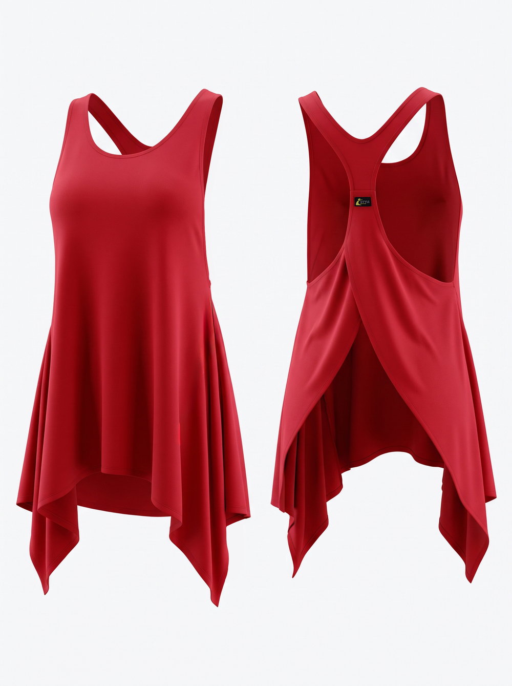 FunLab Oil Tank Top, Red