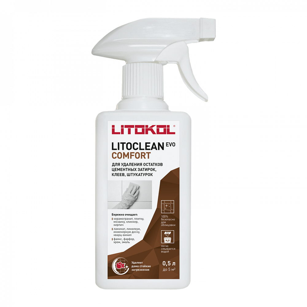 Очиститель LITOCLEAN COMFORT EVO 0,5 л, Litokol